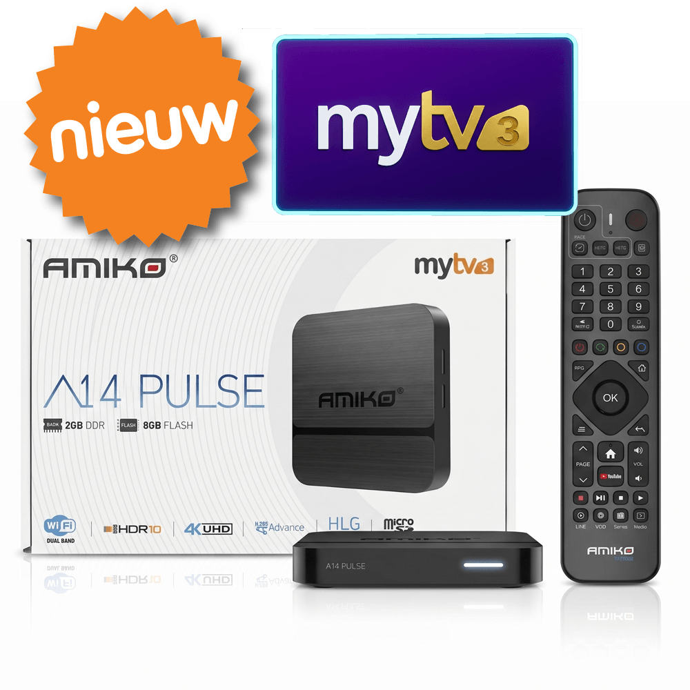 Amiko A14 PULSE 4K UHD Streaming Box