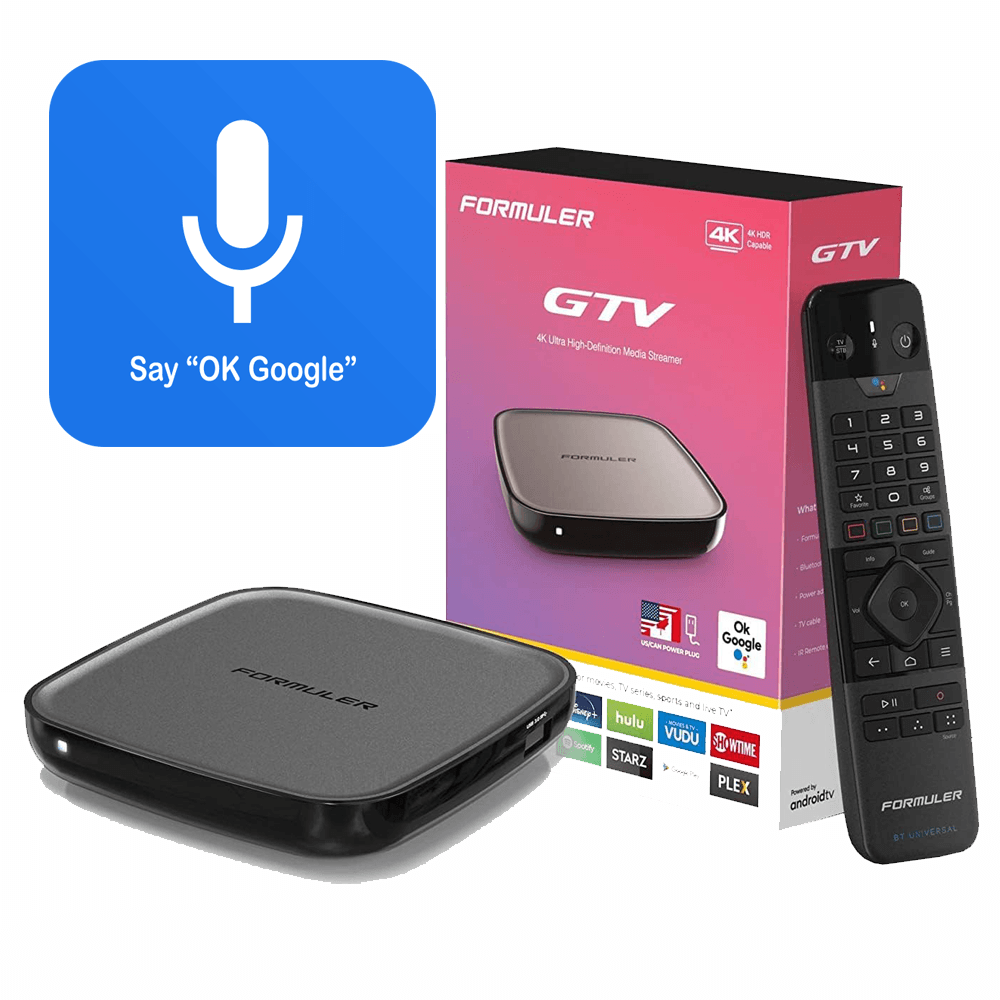 Formuler GTV - My TV Online 2 - Android 10  - Google Voice - Bluetooth
