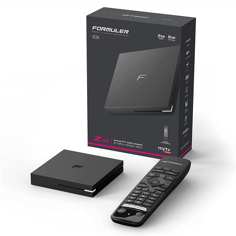 Formuler Z10 IPTV Box - My TV Online 2 - Android 10  - 8GB ROM & 2GB DDR3 RAM