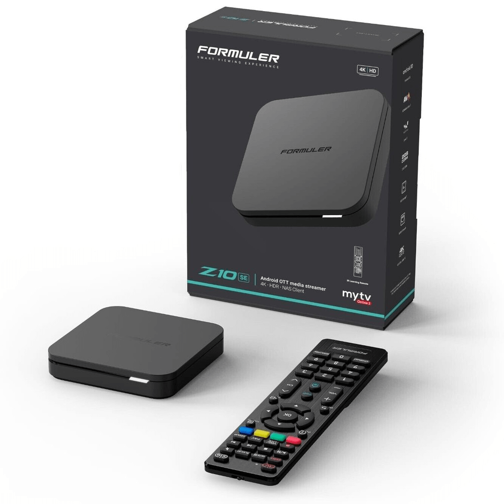 Formuler Z10 SE IPTV Box - My TV Online 2 - Android  - 2GB DDR4 RAM - HDHR 10+