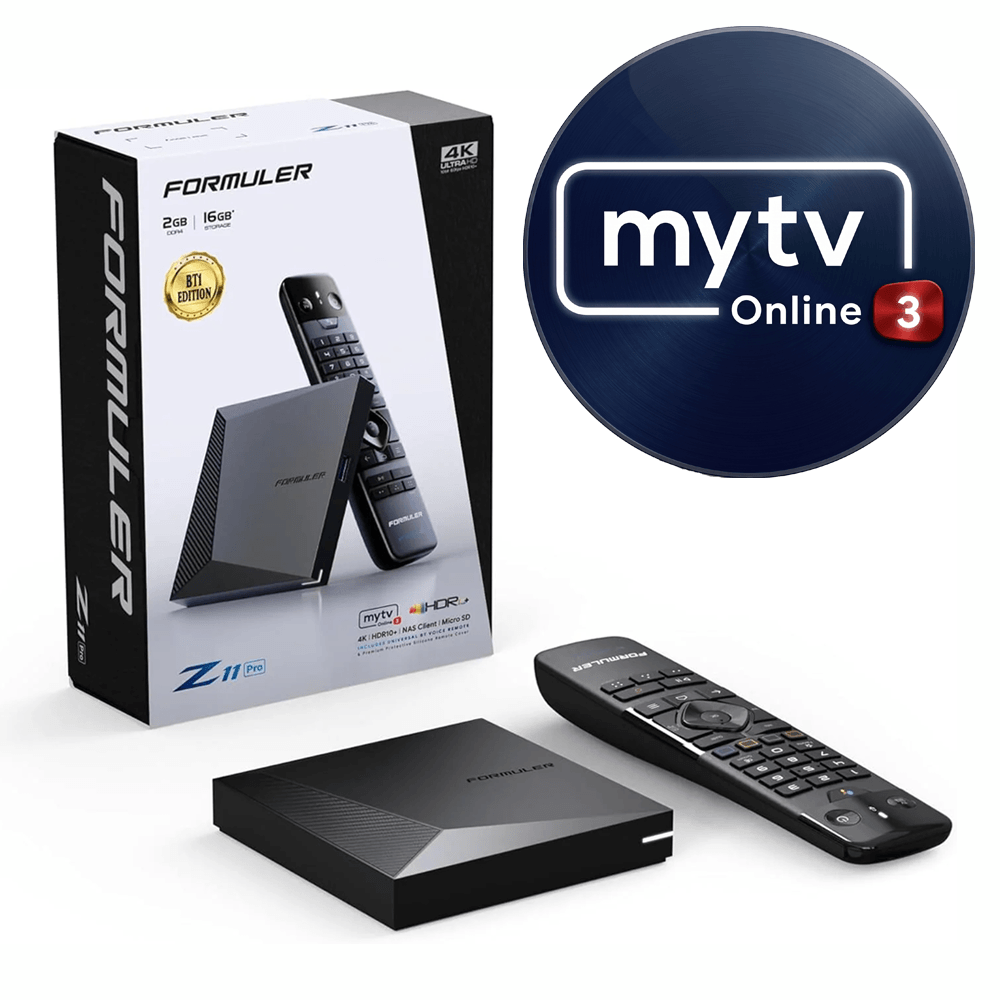 Formuler Z11 Pro BT Editie - My TV Online 3 - Android 11  - 16GB ROM & 2GB DDR3 RAM